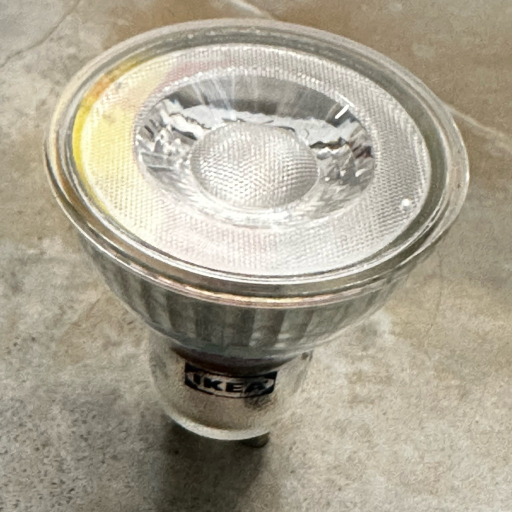 Bohlam GU10 2.5W/ 2700K Dapat Diredupkan