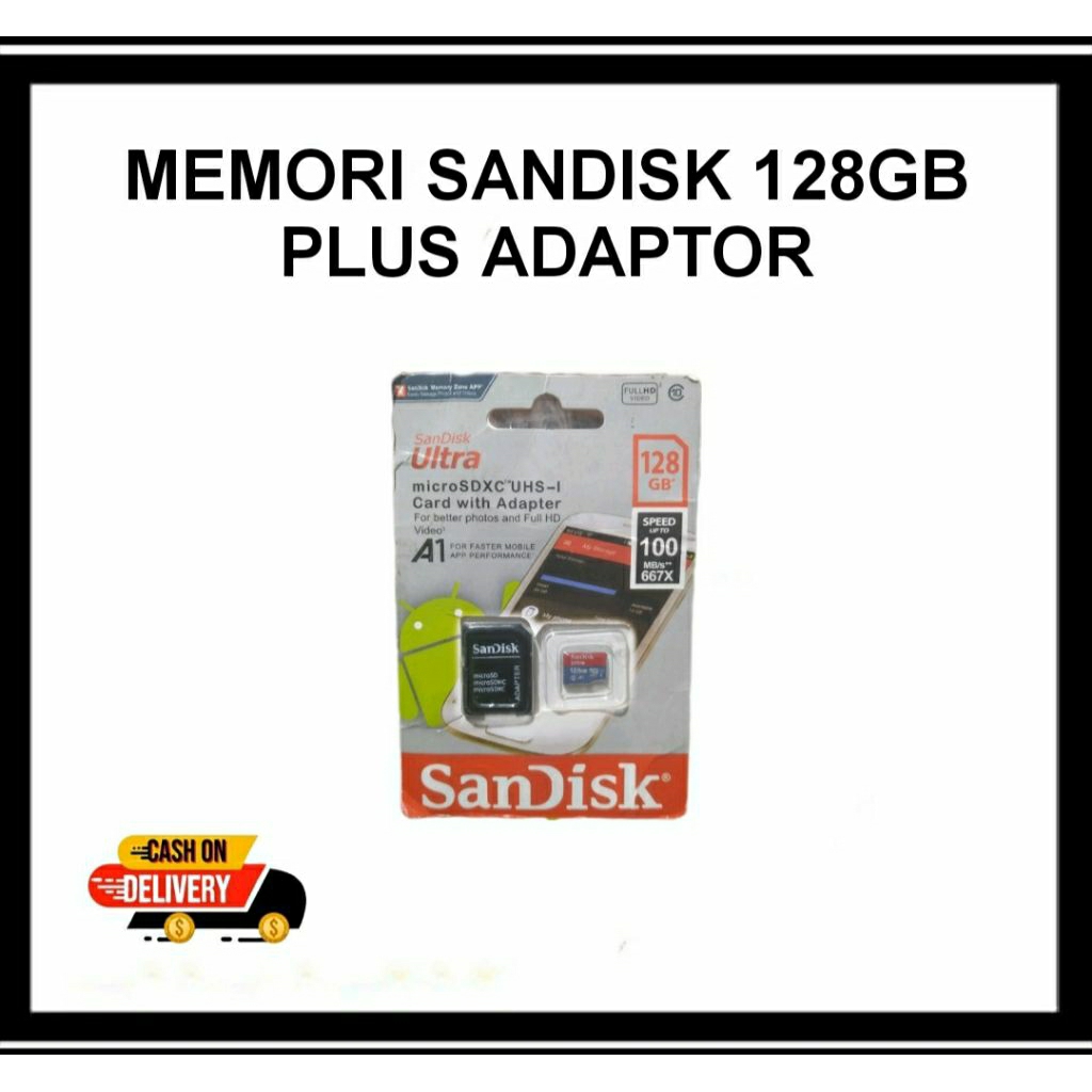 memori 128gb sdcard adapter memori sdxc