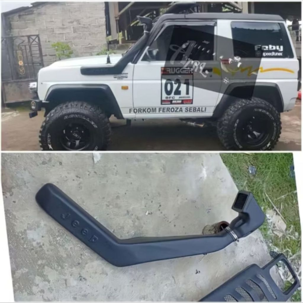 SNORKEL CEROBONG ASAP VARIASI FEROZA TAFT GT ROCKY HILINE