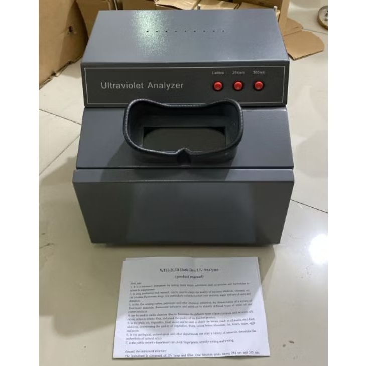 Black Box UV Analyzer Dark Box UV Analyzer 254 nm, 365 nm WFH-203B