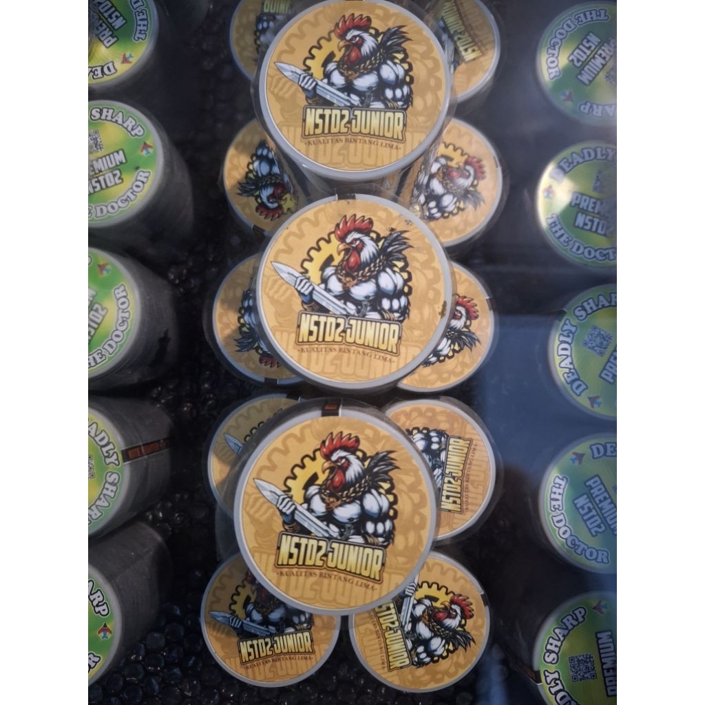 Gelasan NSTD2 JUNIOR ( 2.000 ) YARD Bahan Abu import kualitas Bintang Lima warna coklat muda