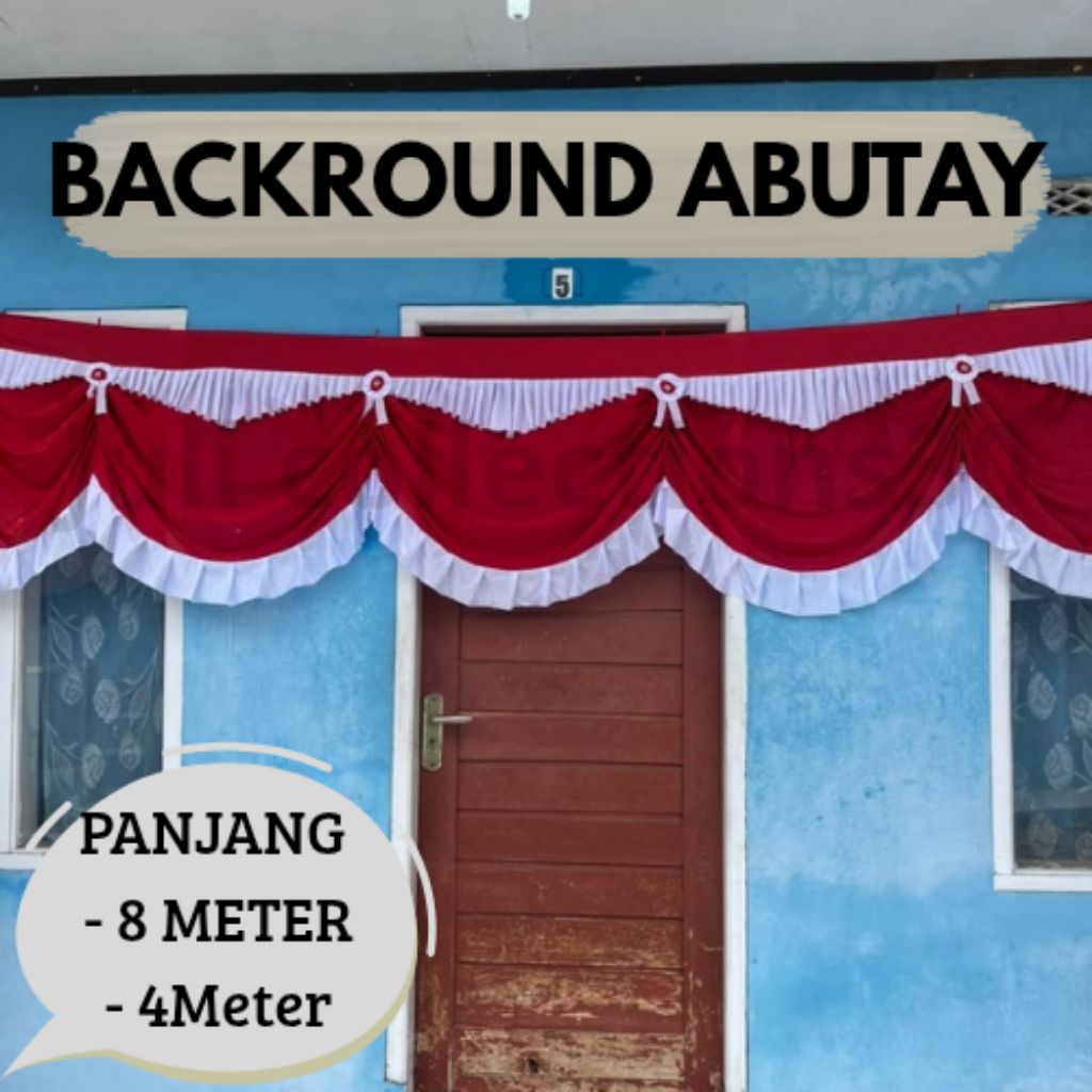 BENDERA GELOMBANG MERAH PUTIH,BENDERA PANJANG GELOMBANG