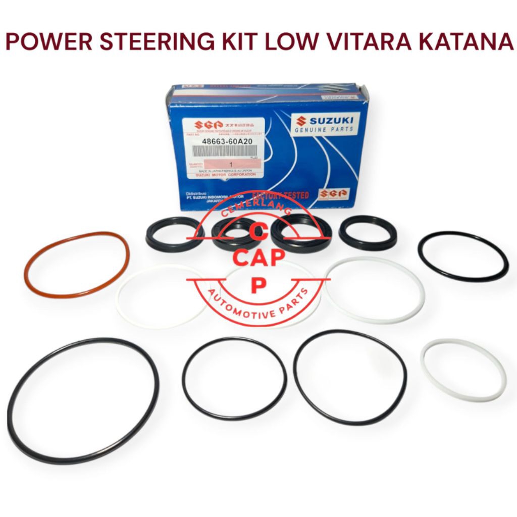 SEAL KIT POWER STEERING BAWAH VITARA - POWER STEERING KIT LOW SUZUKI VITARA KATANA