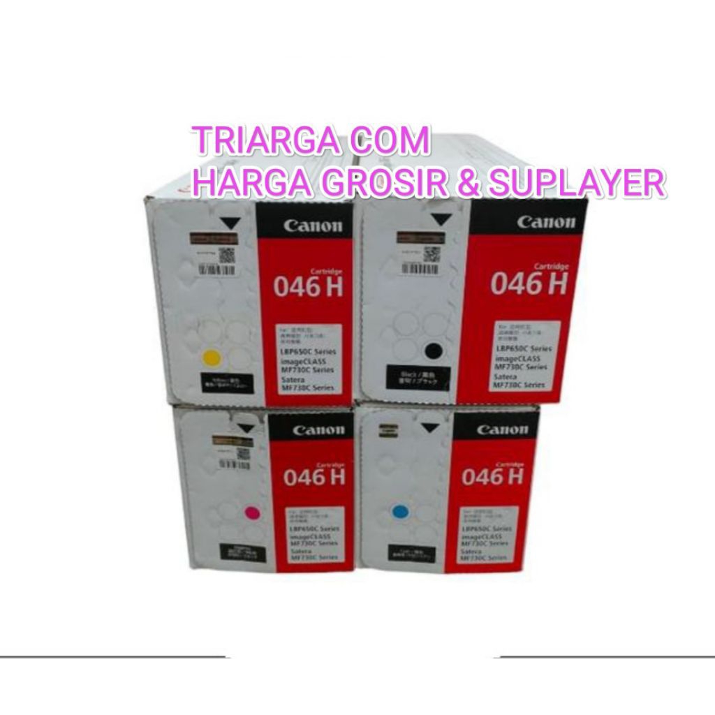 Toner canon catridge 046H 1 SET ORIGINAL