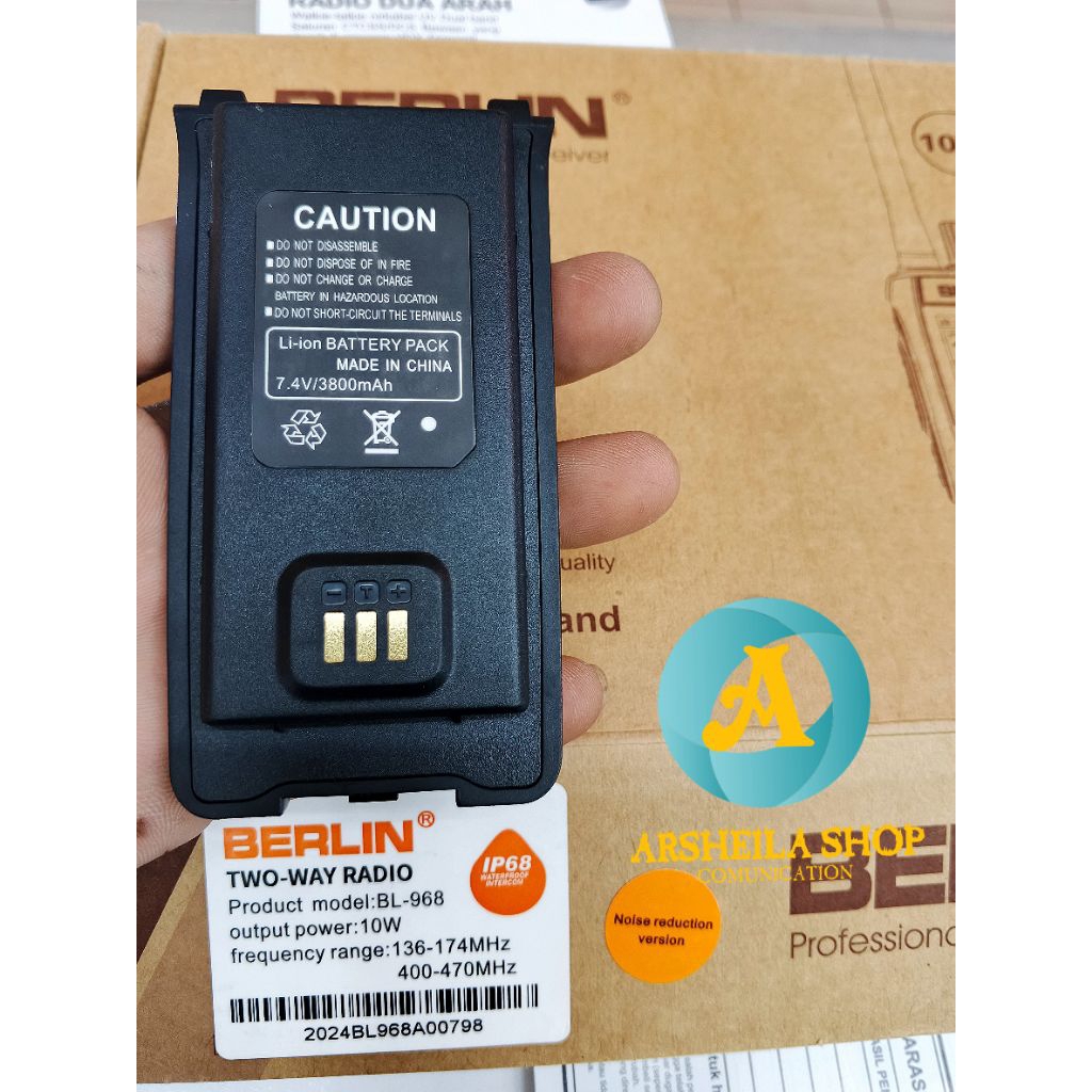 Batre HT Berlin BL 968 original