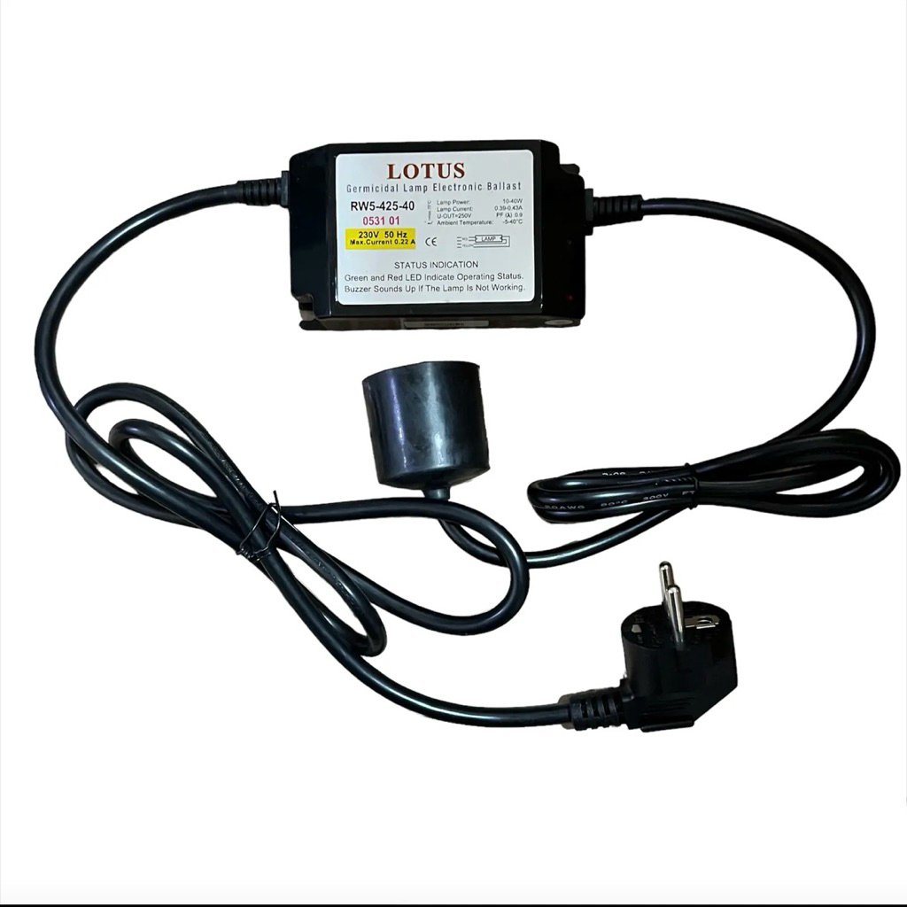 Ballast Adaptor Lampu UV Lotus Kaki 4