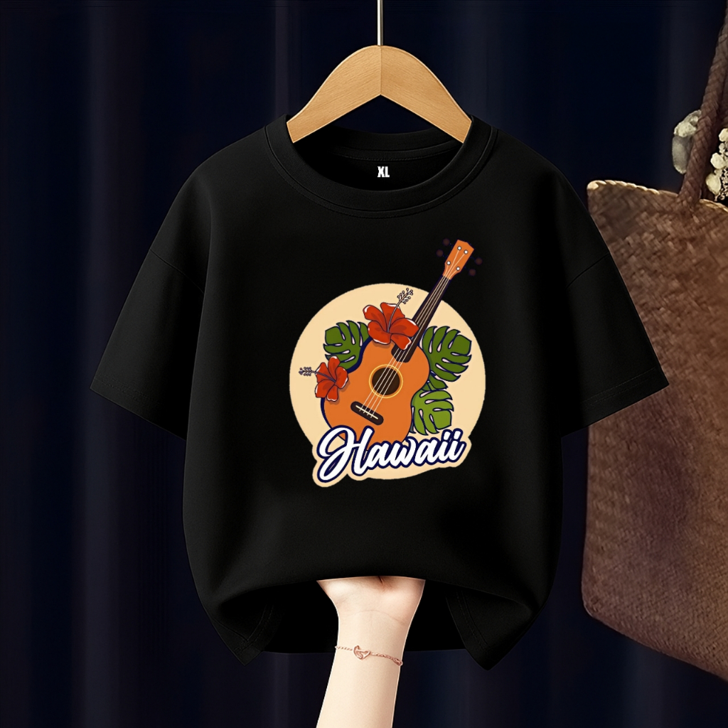 BAJU KAOS ANAK HAWAII HONOLULU AMERIKA SERIKAT FREE CUSTOM NAMA