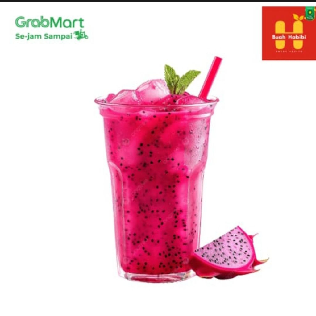 jus buah naga 250ml/botol