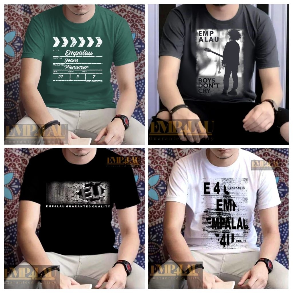 KAOS DISTRO PRIA ORIGINAL/KAOS POLOS