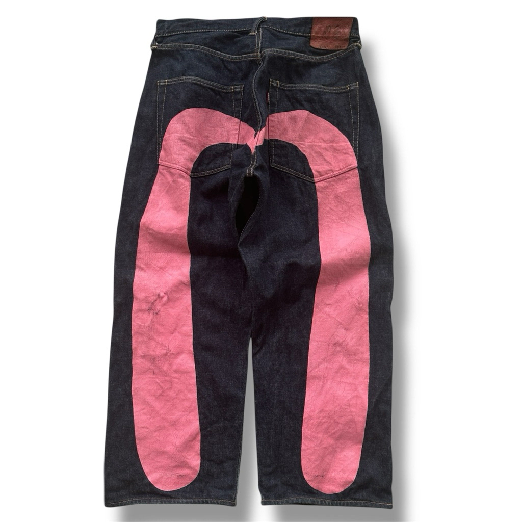 RARE VINTAGE EVISU PINK DAICOCK