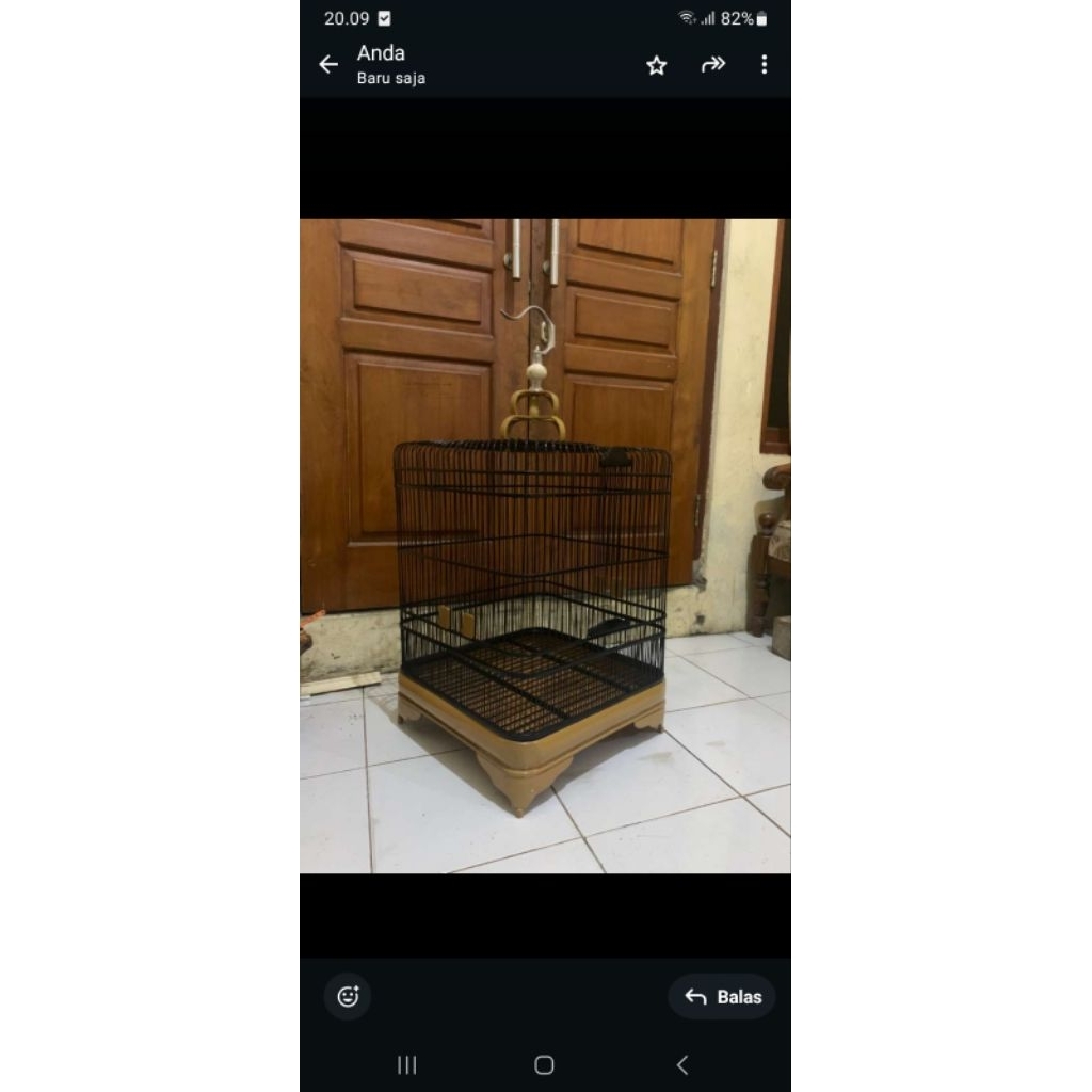 Sangkar oval & Sangkar Murai jumbo ekor panjang