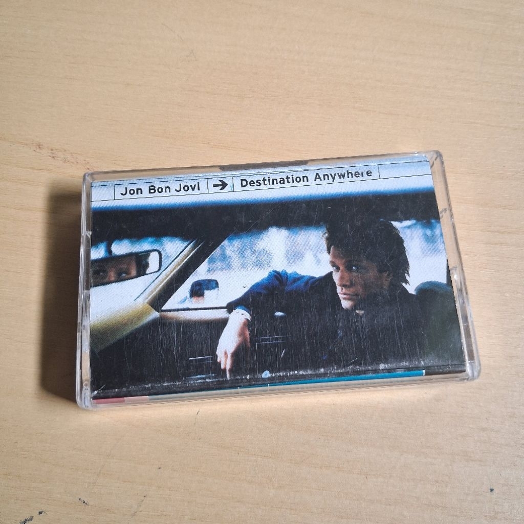 KASET PITA Original Jon Bon Jovi - Destination Anywhere || Clotabooks Cassette Collection