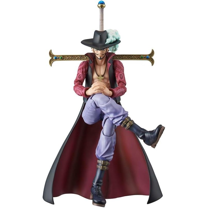 READY MEGAHOUSE ONE PIECE: DRACULE MIHAWK ACTION FIGURE PVC VARIABLE ACTION HERO DENGAN PEDANG