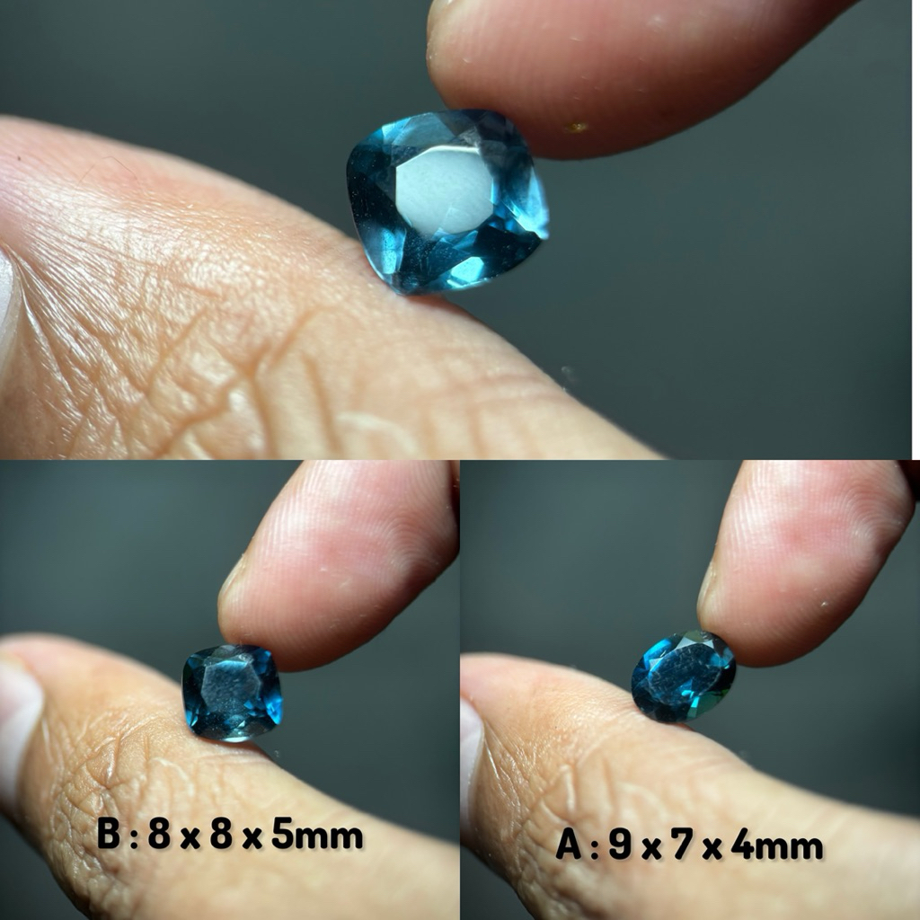 natural topaz london original / batu permata topaz / topaz london asli 100%