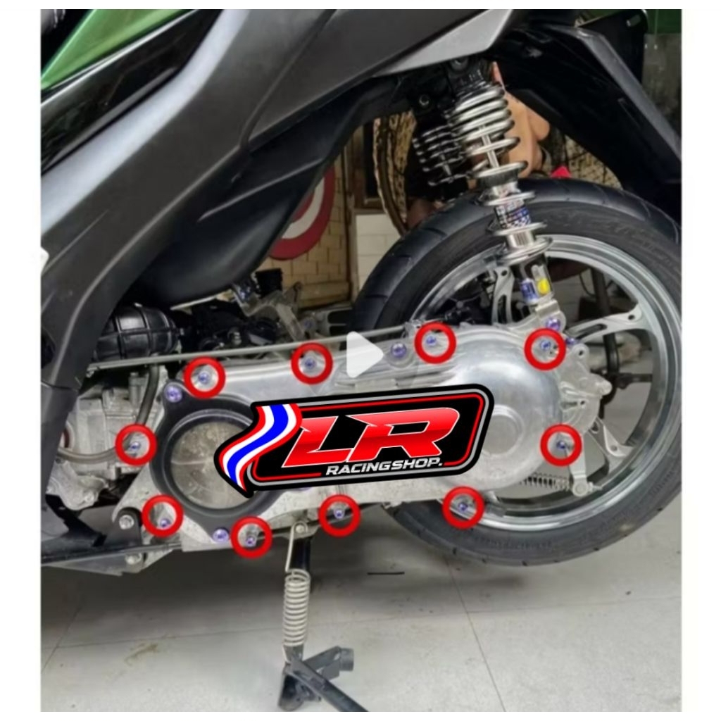 10 baut] baut cvt nmax aerox titanium original vietnam