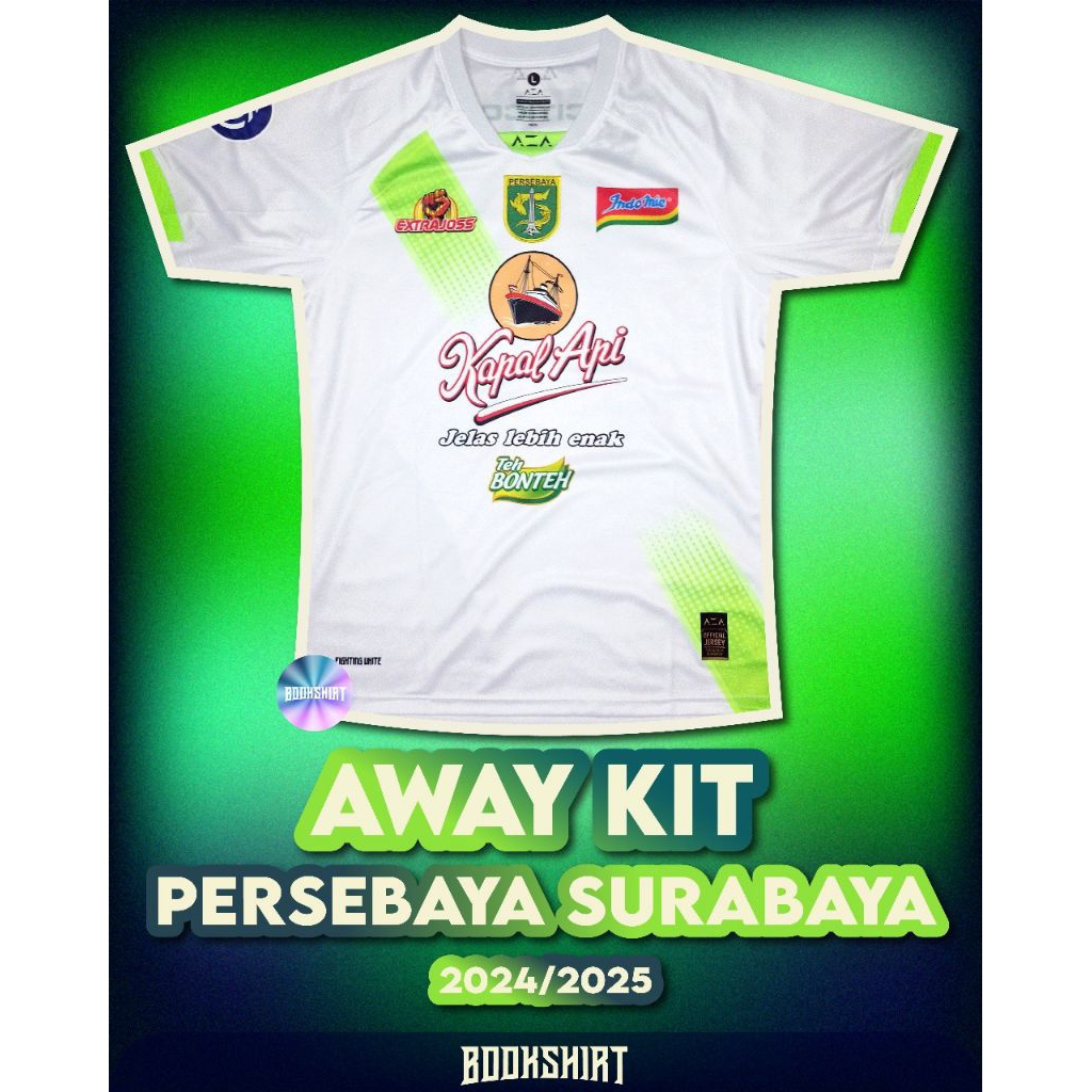 Jersey Baju bola Persebaya Away Stadium version 2024/25 - L