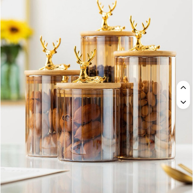 Toples Kaca Makanan Hari Raya - Toples kue kering - Toples Aesthetic