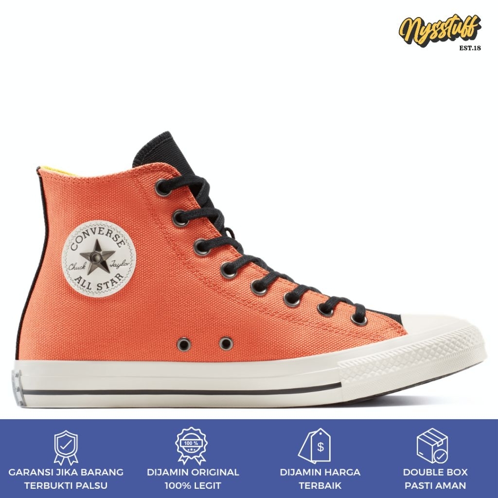 Converse x Naruto Shippuden Chuck Taylor All Star Orange ORIGINAL
