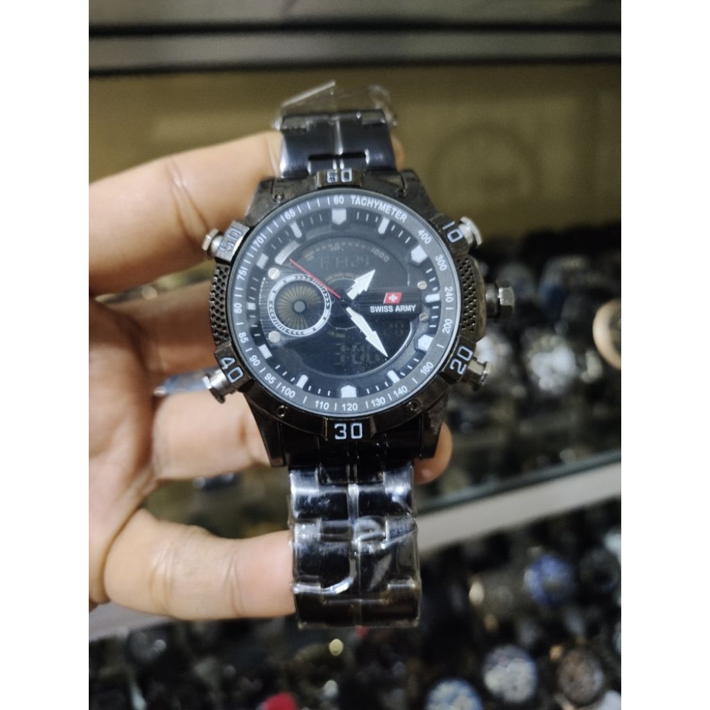 Jam Tangan Swiss Army Analog Digital