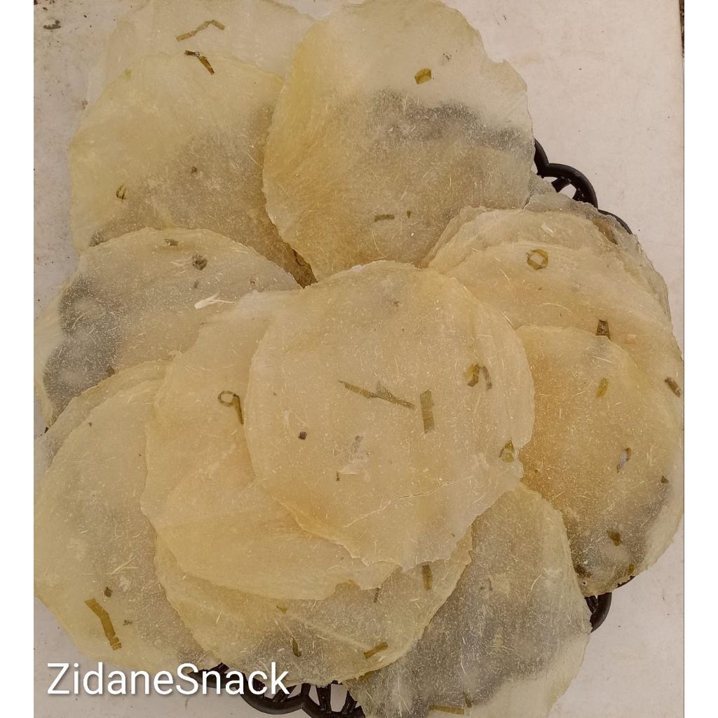 Opak singkong mentah 15 lembar keripik Opak Singkong Pedas manis original opak singkong murah Opak s