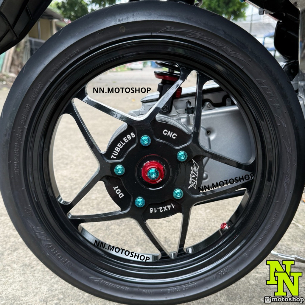 SATUAN BAUT VELG CNC KING SPEED X1R TITANIUM GR5 VIETNAM