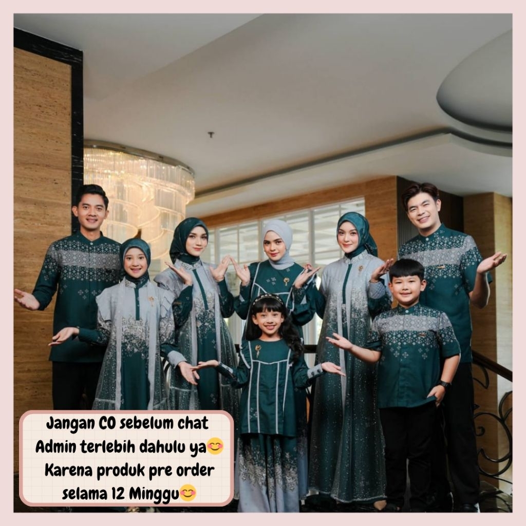 Binar raya sarimbit lebaran 2026 by Nararya OPEN PRE ORDER (READY FEBRUARI 2026) Family set couple k