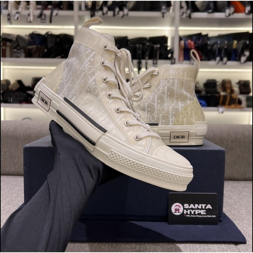 Dior B23 Oblique High Sneakers
