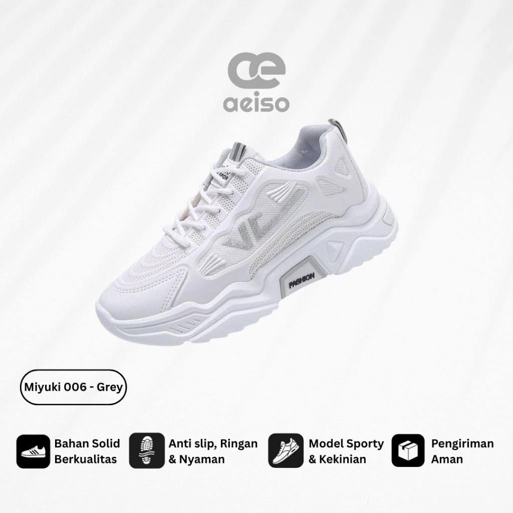 Aeiso - Sepatu Sport Wanita Miyuki 006  Sporty