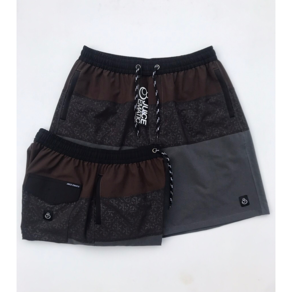 BOARDSHORT PENDEK KOLOR PRIA DEWASA PANTAI