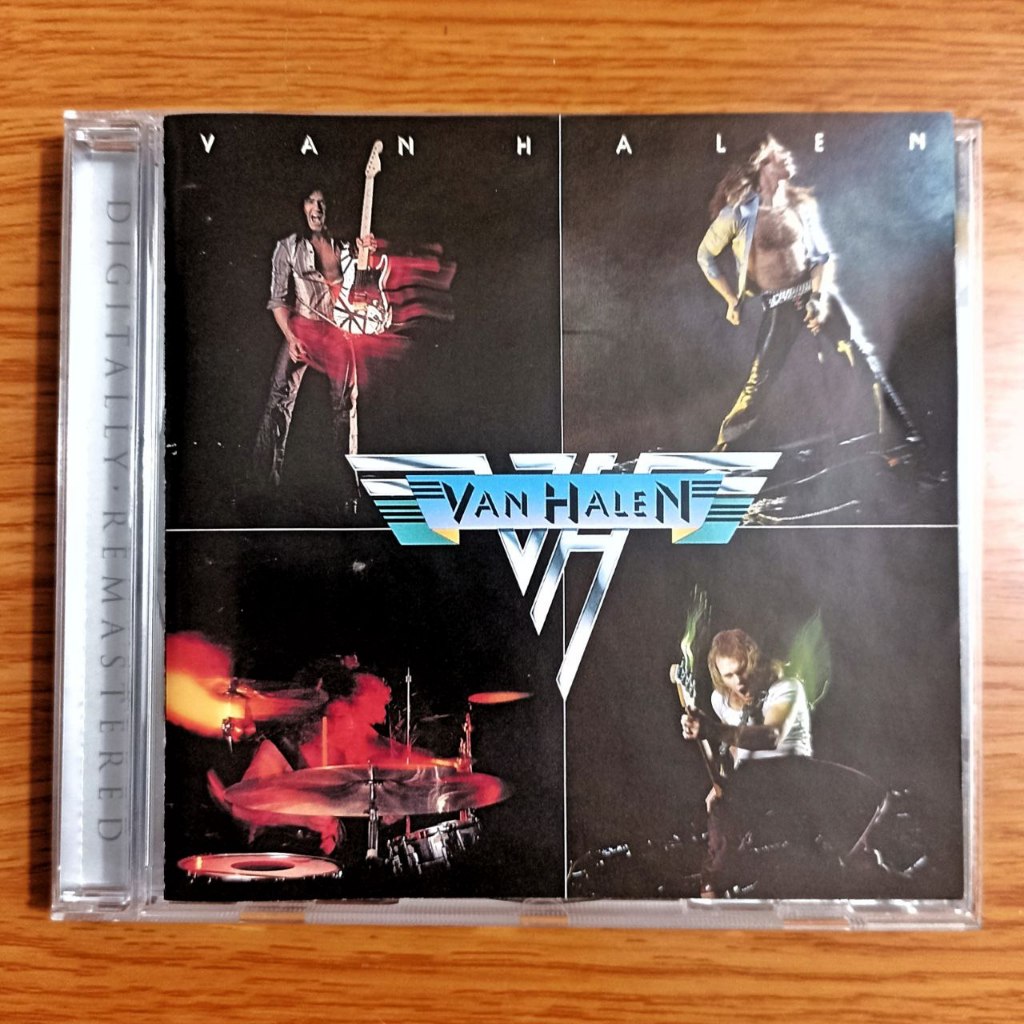 CD Original Van Halen album Van Halen Europe press Warner Bros. Records – 9362-47737-2