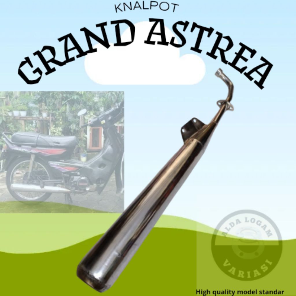 Knalpot Honda Grand Astrea/Knalpot Standar Astrea Grand