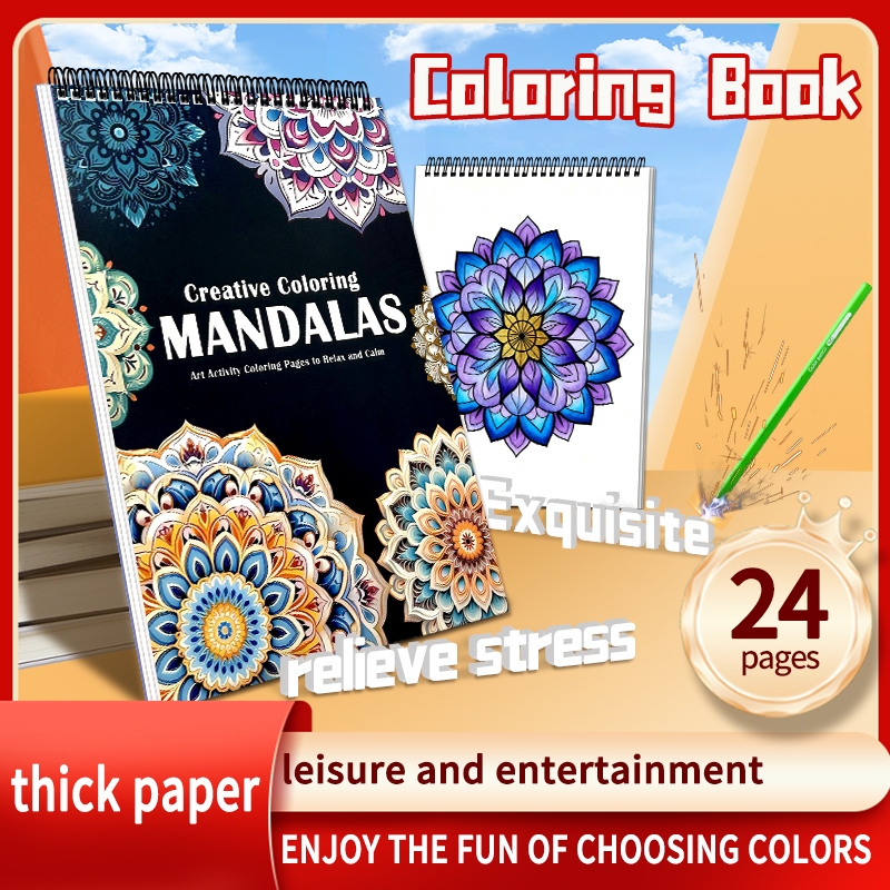 Relaksasi  Buku mewarnai---Kucing lucu  Latihan menggambar  Kertas Mewarnai Sketsa