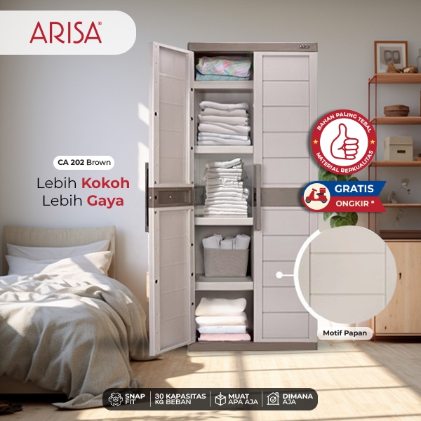 ARISA CA-202 Lemari Plastik Serbaguna