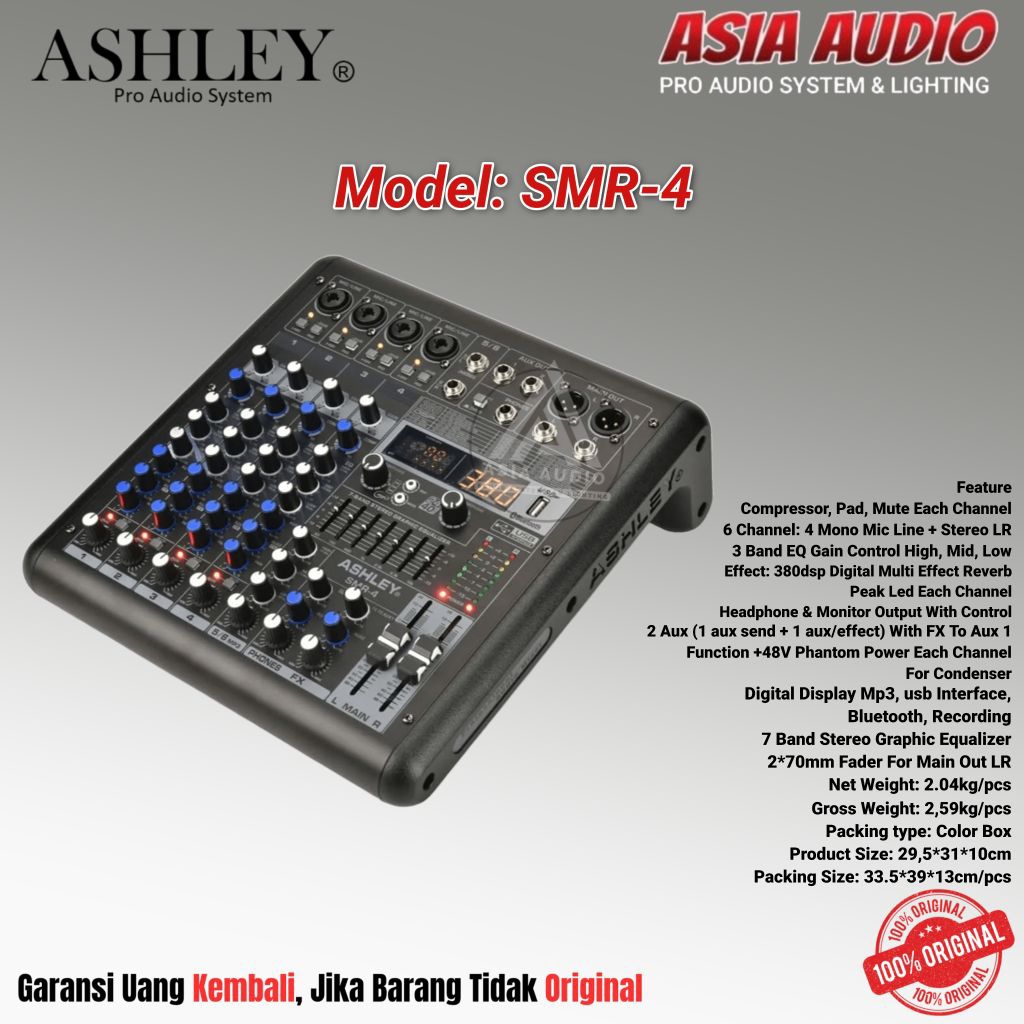 MIXER ASHLEY SMR-4
