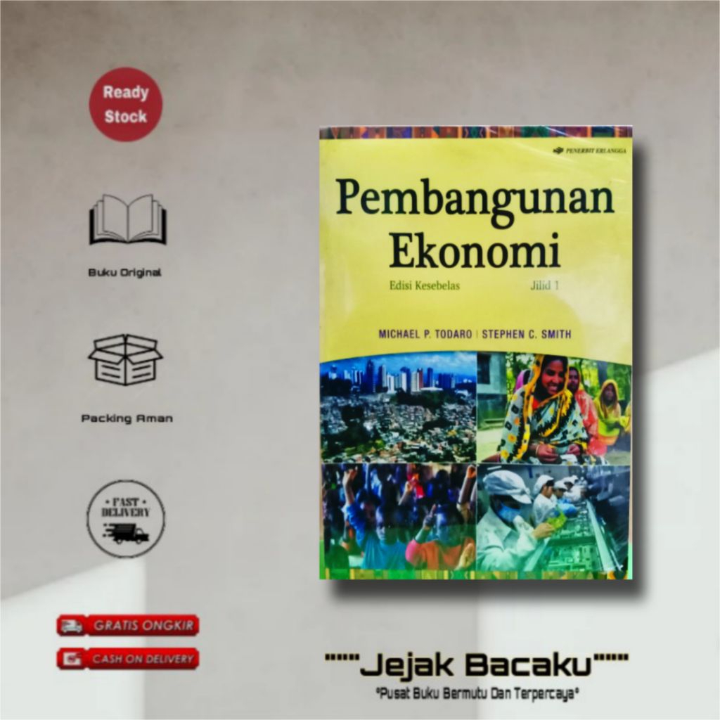 ( ORIGINAL ) PEMBANGUNAN EKONOMI EDISI 11 JILID 1 - MICHAEL TODARO