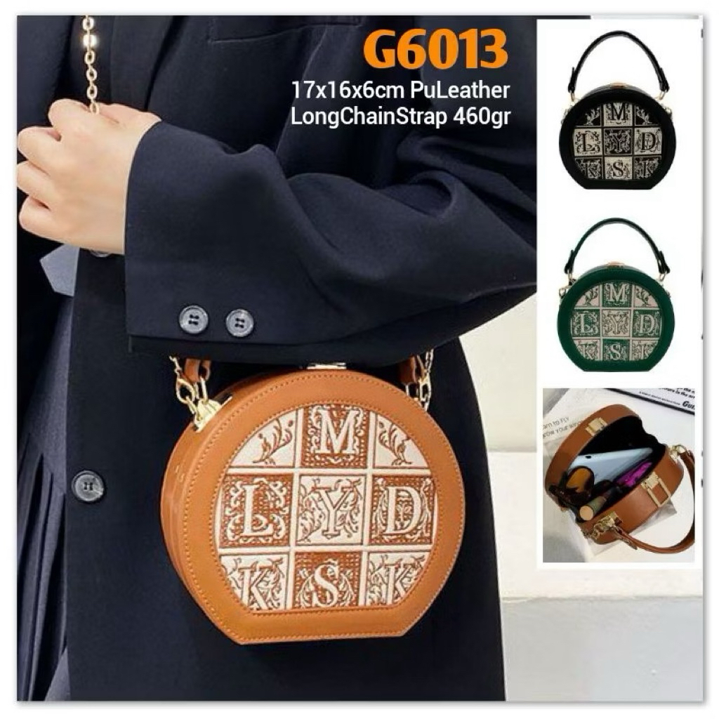 TAS PREMIUM TAS PESTA BULAT BORDIR TAS CANTIK MEWAH