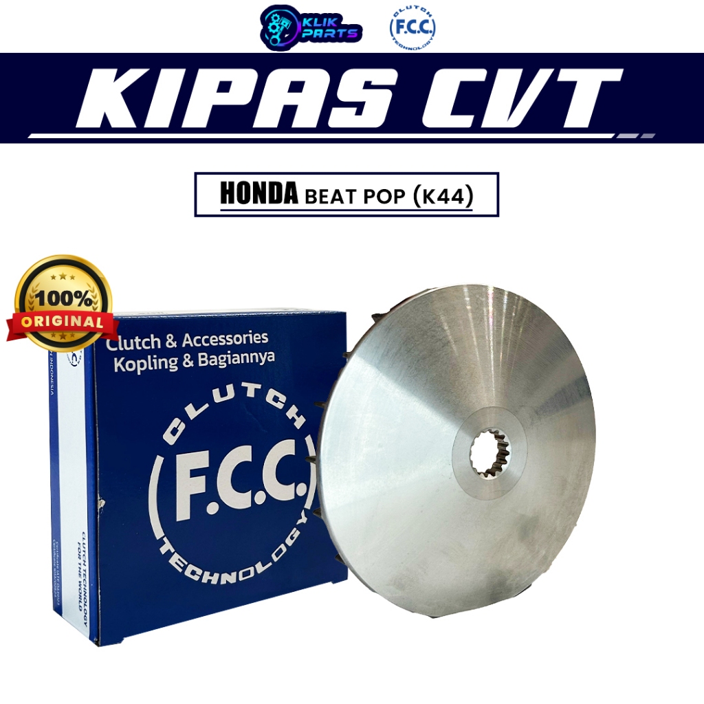 Kipas CVT FCC Honda Beat Pop (K44) Original FCC 100%