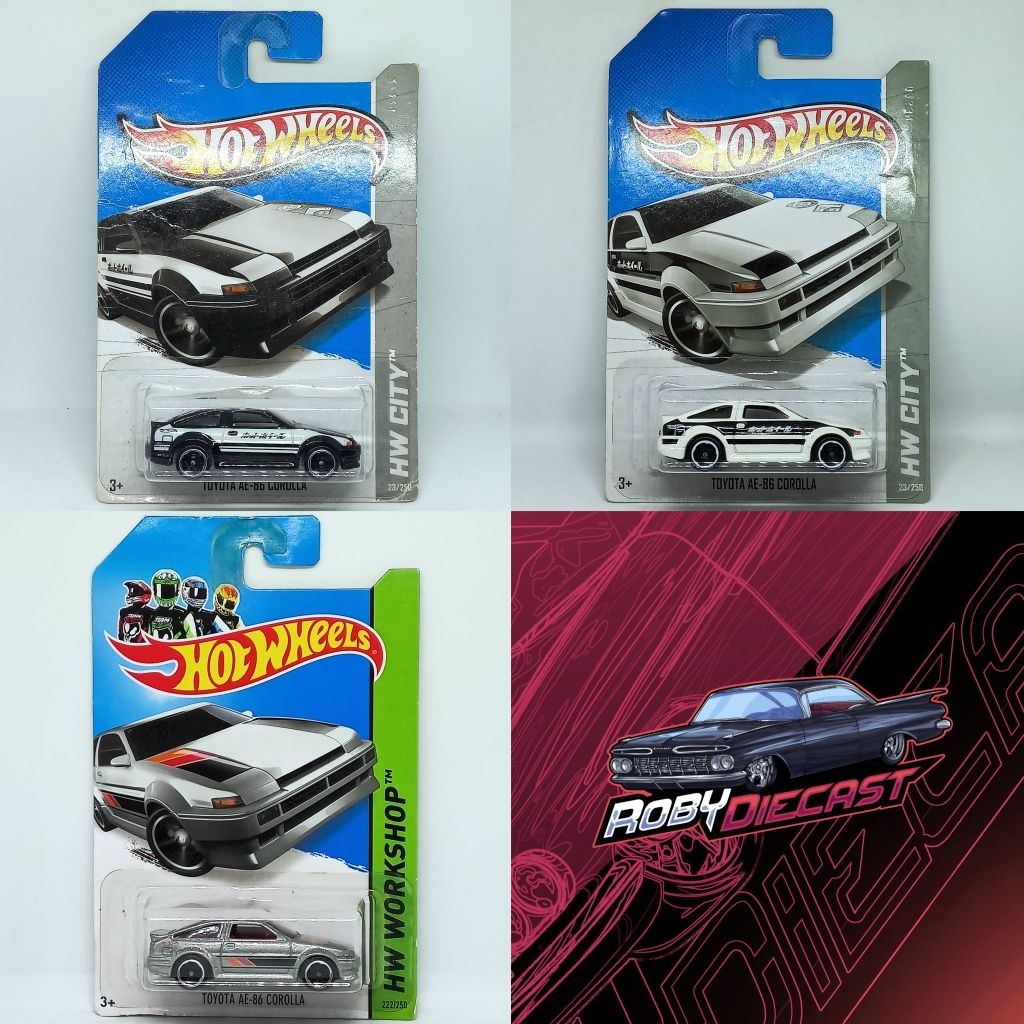 Hot Wheels Toyota AE86 Corolla