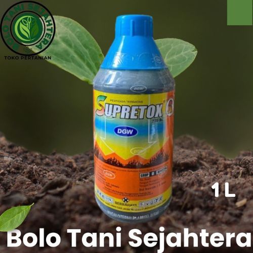 Herbisida Supretox 276 SL 1liter herbisida DGW langsung kering