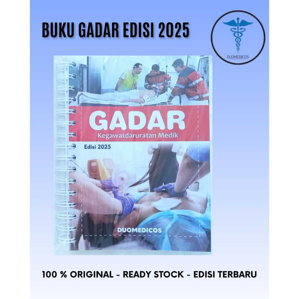 Update Edition | Buku GADAR / CITO / Kedaruratan medik / Buku Saku Kegawatdaruratan / Buku Emergency