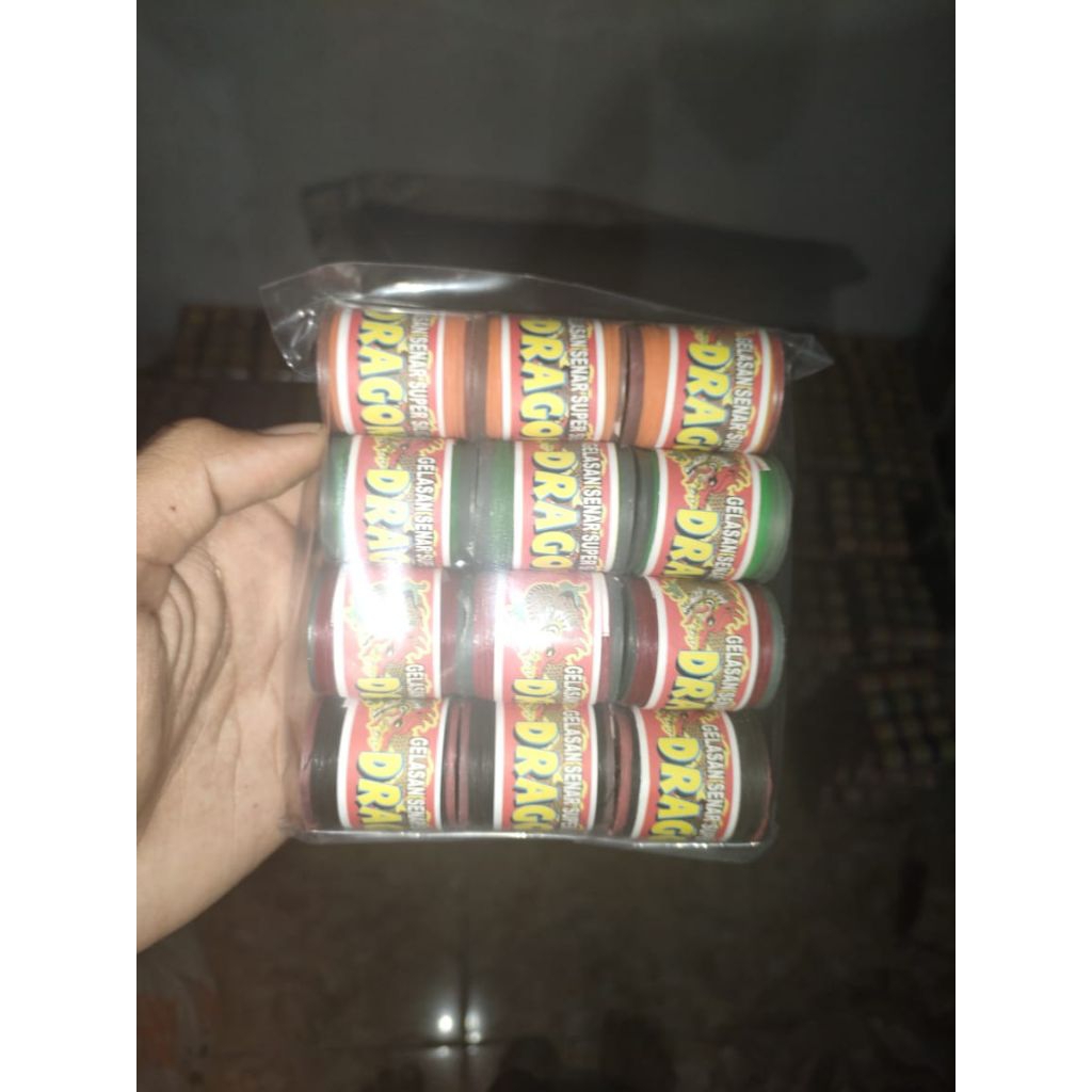 Benang Gelasan Unyil CK 0.27 Untuk Layangan Hobi Anak isi 12pcs (Gelasan Bocil)
