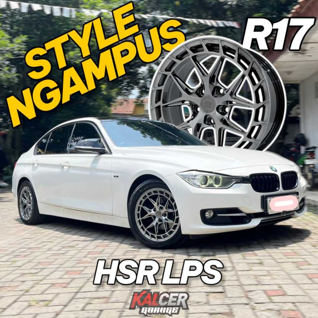 VELG HSR LPS RING 17 PCD 5x120 LEBAR 7,5 ET35 HYPER BLACK ORIGINA HSR