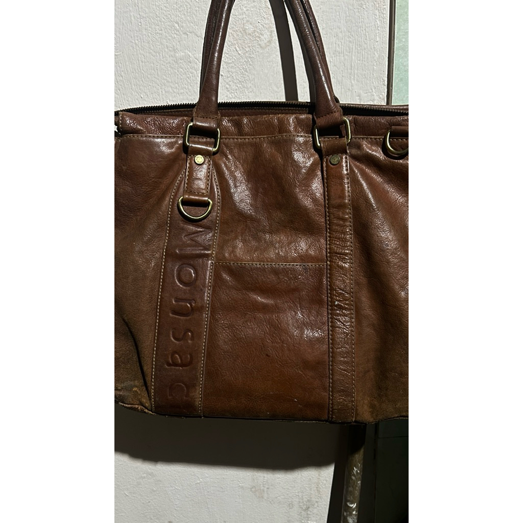 Tas Monsac kulit asli