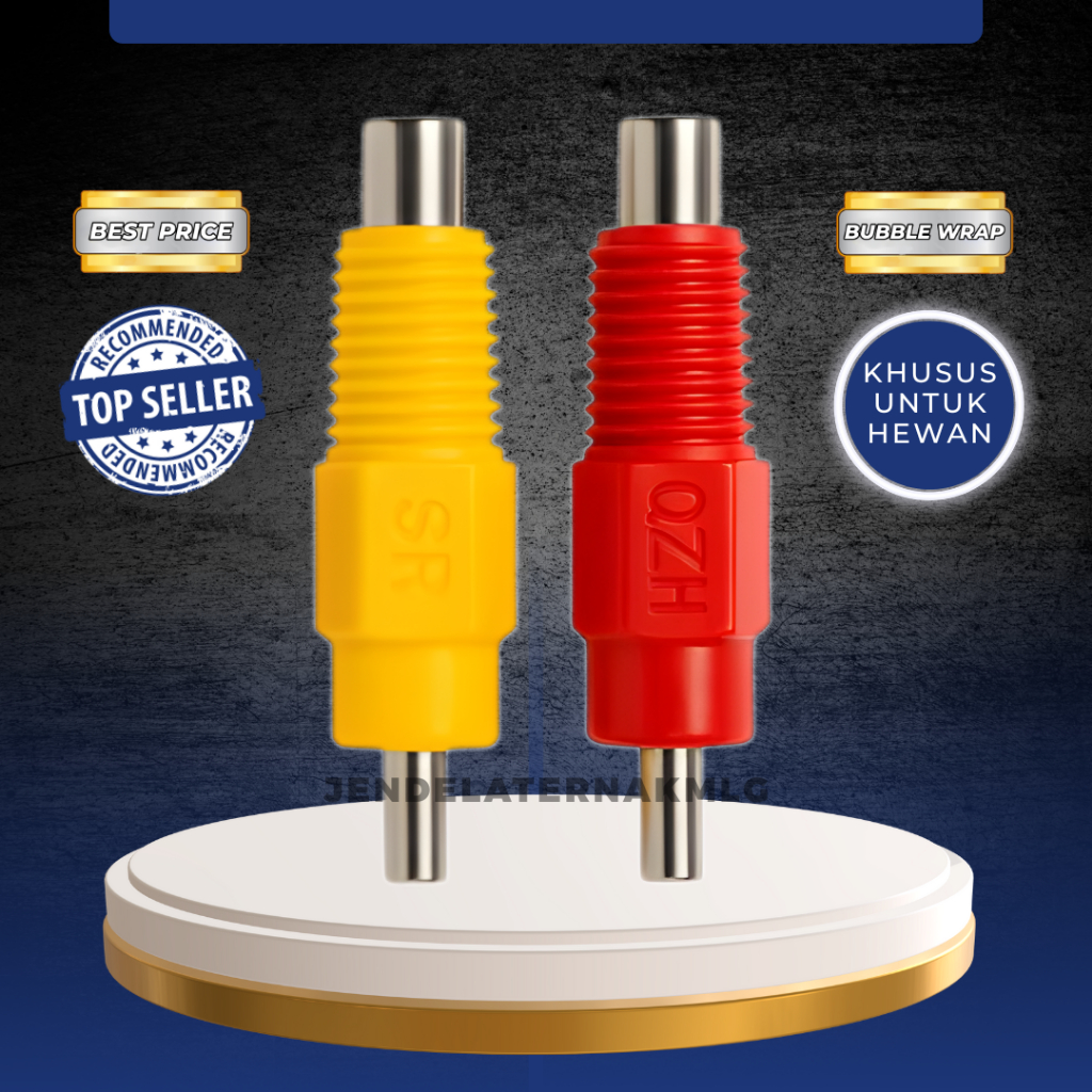 NIPPLE DRAT MERAH KUNING - Nipple Ayam Broiler Ternak Ayam Berkualitas.