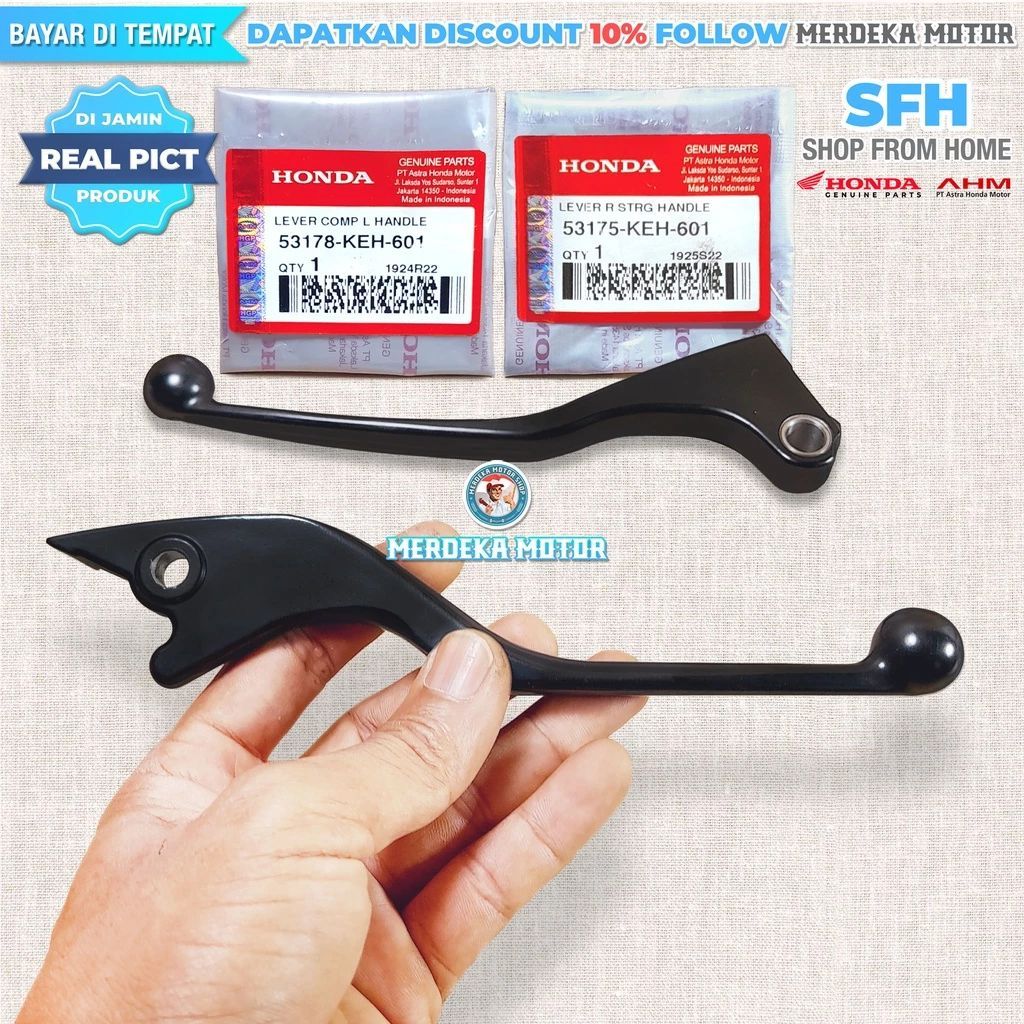 Handle Rem Ori CRF150L K84 / Handle Kopling Ori CRF 150 K84F / Handle Rem+Kopling / Handle Kanan Kir