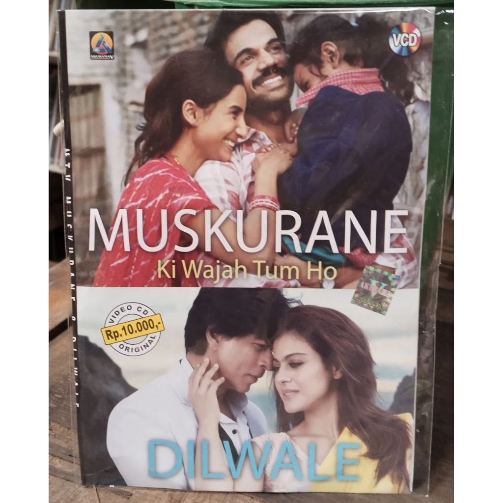 kaset vcd lagu india muskurane/ dilwale