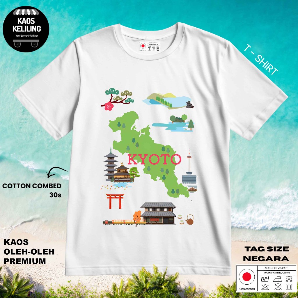 KAOS OLEH OLEH JEPANG JAPAN 45 PAKAI TAG LABEL JEPANG ASLI BAJU SOUVENIR PREMIUM GIFT