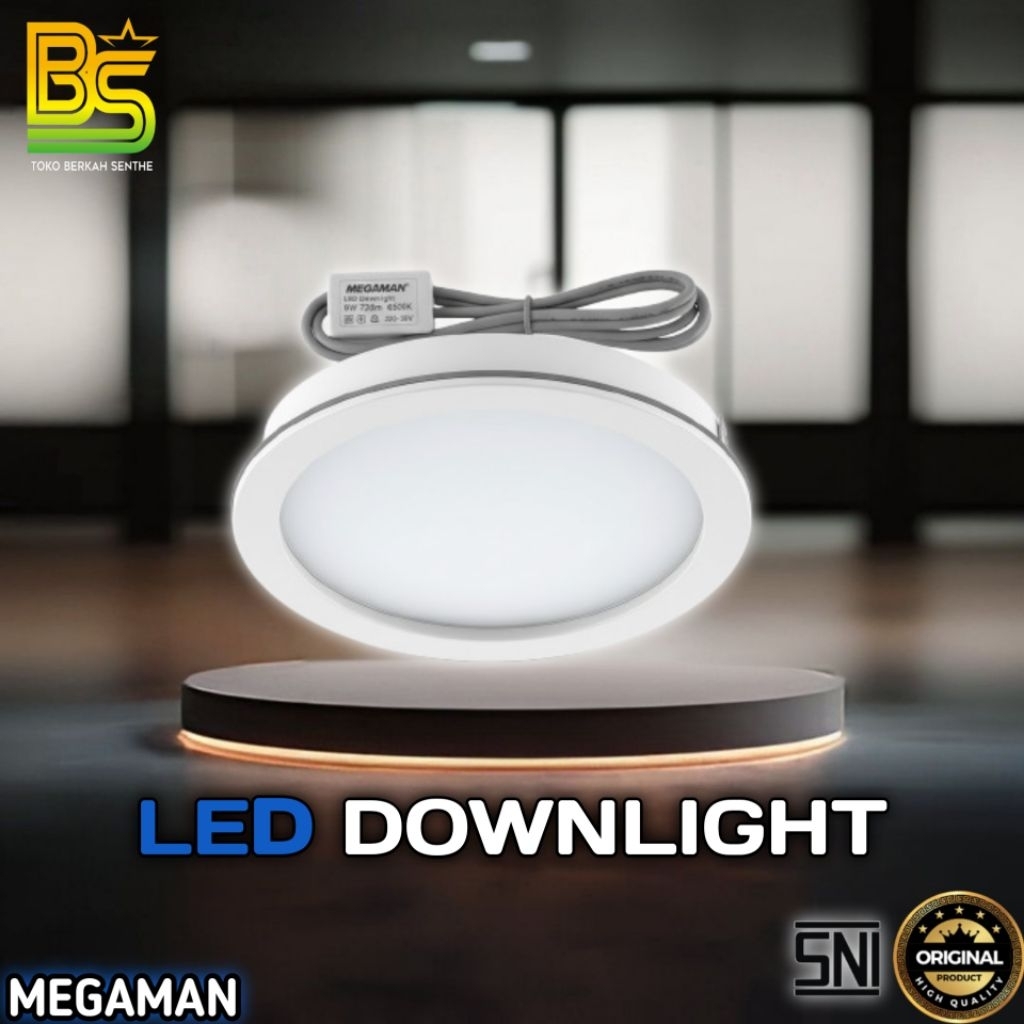 LED DOWNLIGHT MEGAMAN/LAMPU HIAS TERANG