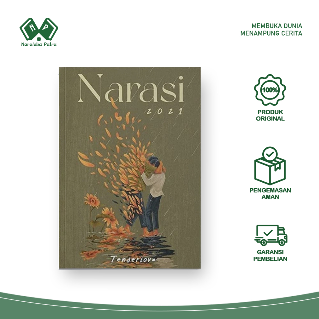 Buku Novel Narasi 2021 - Tenderlova - Lovrinz Publisher - Gratis Biaya Packing