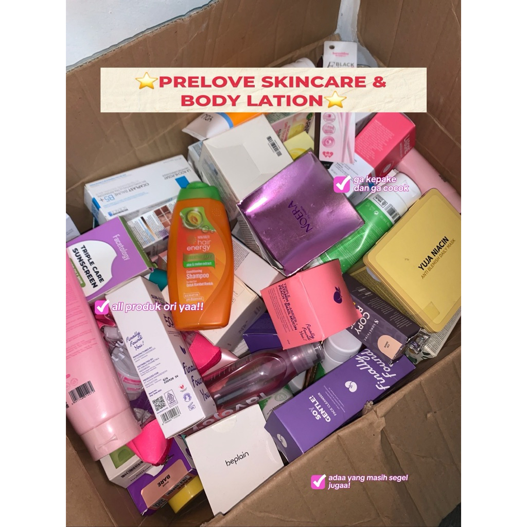 PRELOVED PRODUK ORI SEGEL | HARLETTE PRODUK |